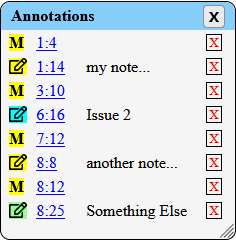 Navigate Annotations