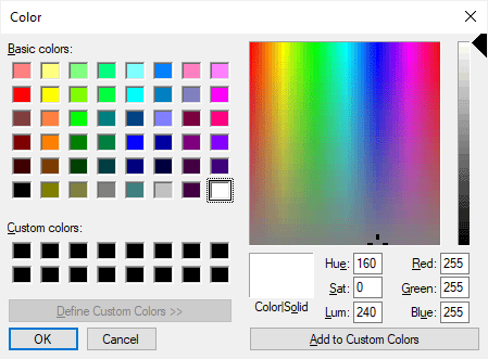 Firefox Color Picker