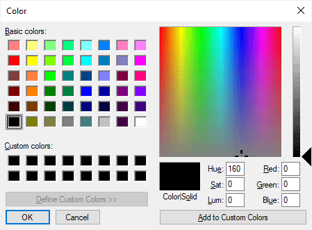 Firefox Color Picker